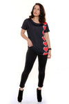 Loaded Hearts Loose Fit Tunic